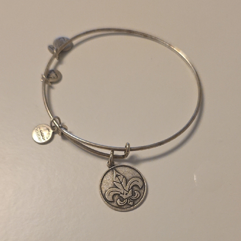 Alex And Ani Fleur De Lis Bracelet